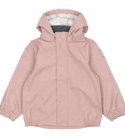 Mikk-Line Regntøj m. Seler - PU - Woodrose