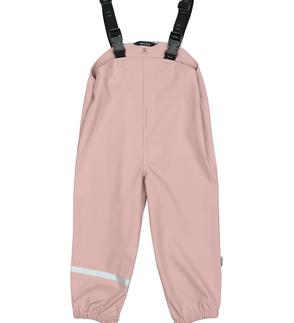 Mikk-Line Regntøj m. Seler - PU - Woodrose