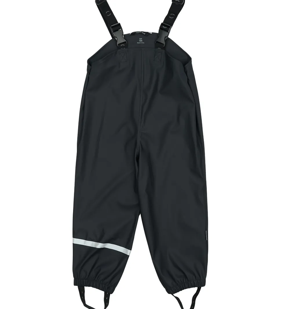 Mikk-Line Regntøj m. Seler - PU - Dark Navy