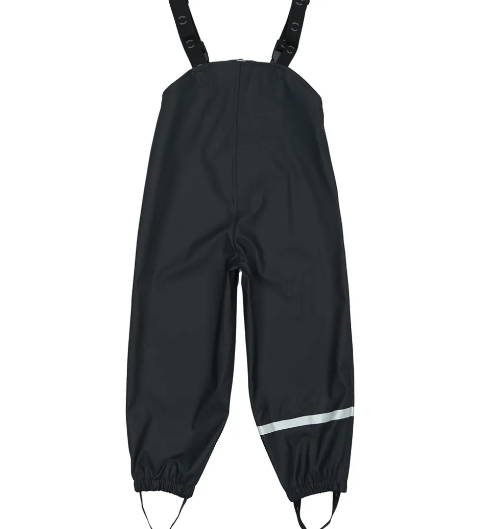 Mikk-Line Regntøj m. Seler - PU - Dark Navy