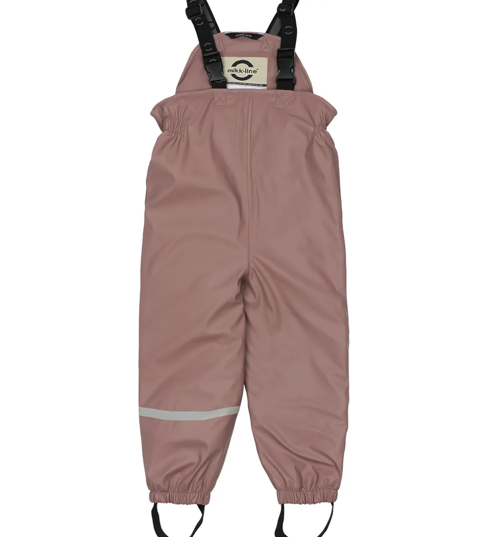 Mikk-Line Regntøj m. Termo/Seler - PU - Twilight Mauve m. Kanin