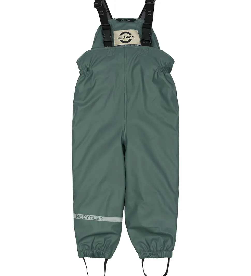 Mikk-Line Regntøj m. Termo/Seler - PU - Balsam Green m. Tyr