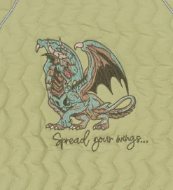 Mikk-Line Sommerjakke - Gray Green m. Drage