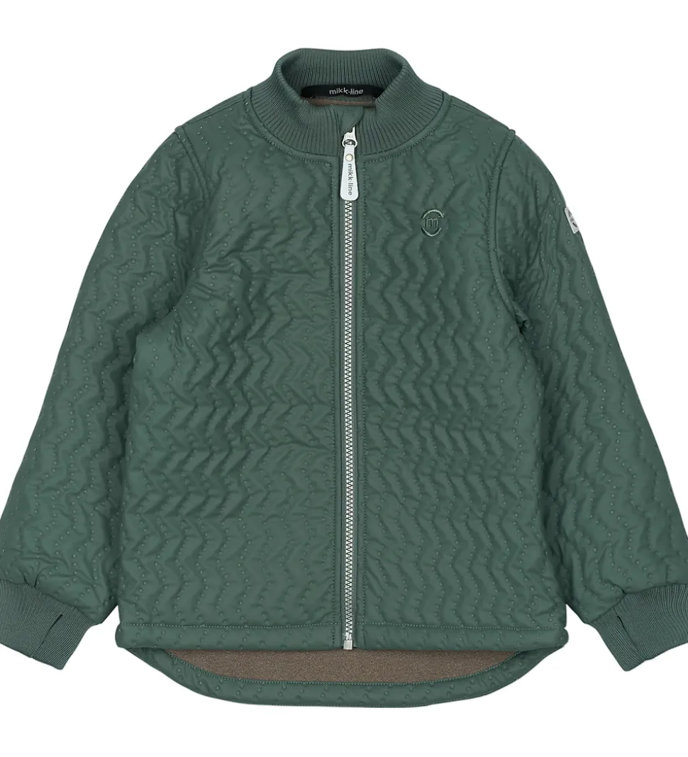 Mikk-Line Termotøj m. Fleece - Duvet - Coated - Balsam Green