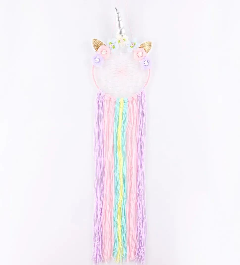 MillaVanilla Drømmefanger - Ophæng m. Enhjørning/Garn - Confetti