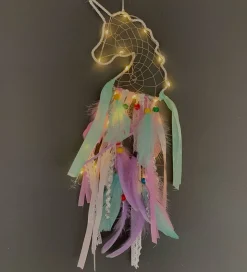 MillaVanilla Drømmefanger - Ophæng m. Enhjørning/LED - Multi