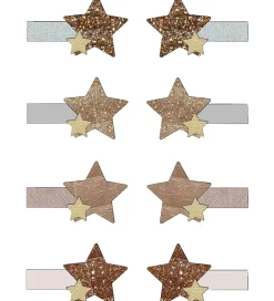 Mimi & Lula Hårclips - 8-pak - Mini Starry Shimmer