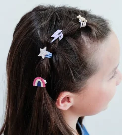 Mimi & Lula Hårelastikker - 8-pak - Mini Rainbow Dancing Queen