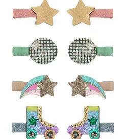 Mimi & Lula Hårklips - 8-pak - 3 cm - Mini Disco Diva Dancing Qu