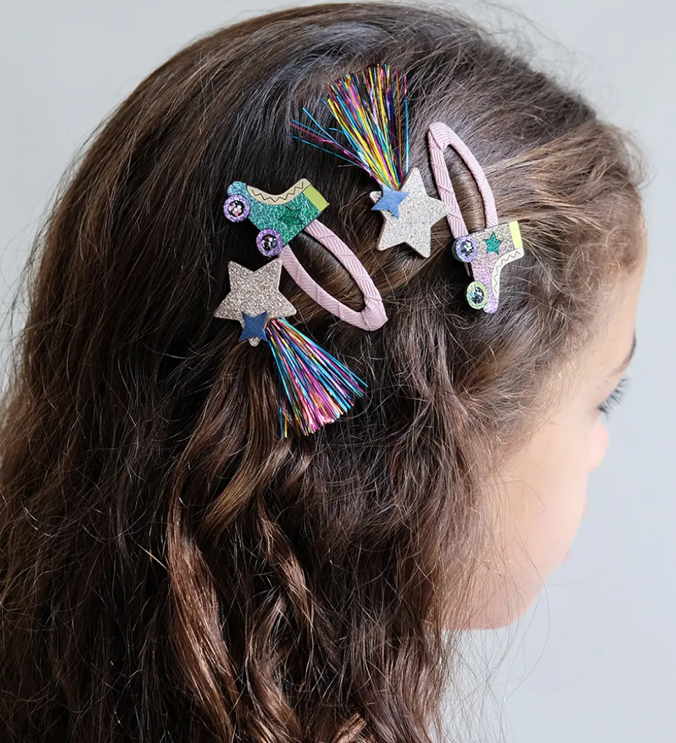 Mimi & Lula Hårpynt-sæt - Spænder/Klips - Rollerskate Dancing Qu