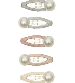 Mimi & Lula Hårspænder - 5-pak - 4 cm - Mini Pearly Enchanted