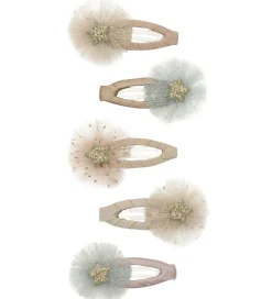 Mimi & Lula Hårspænder - 5-pak - 4 cm - Mini Tulle Enchanted