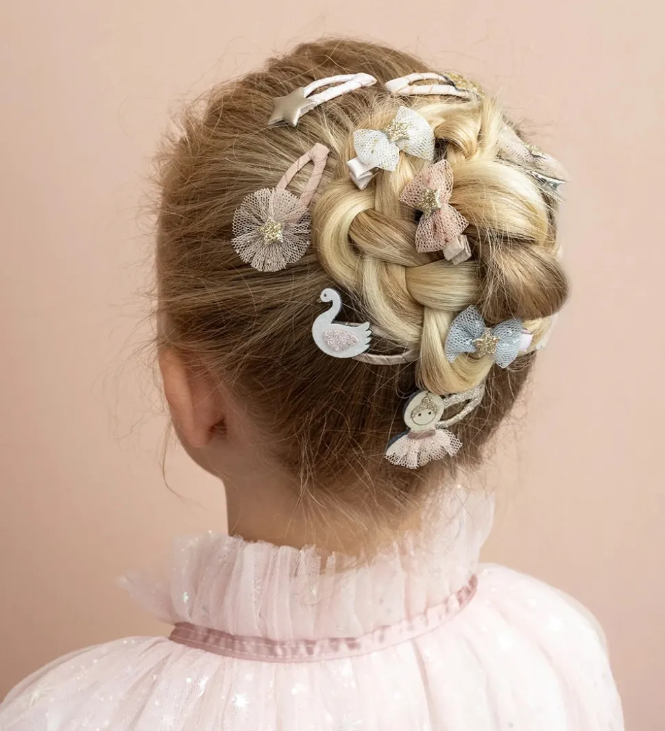 Mimi & Lula Hårspænder - 5-pak - 4 cm - Mini Tulle Enchanted