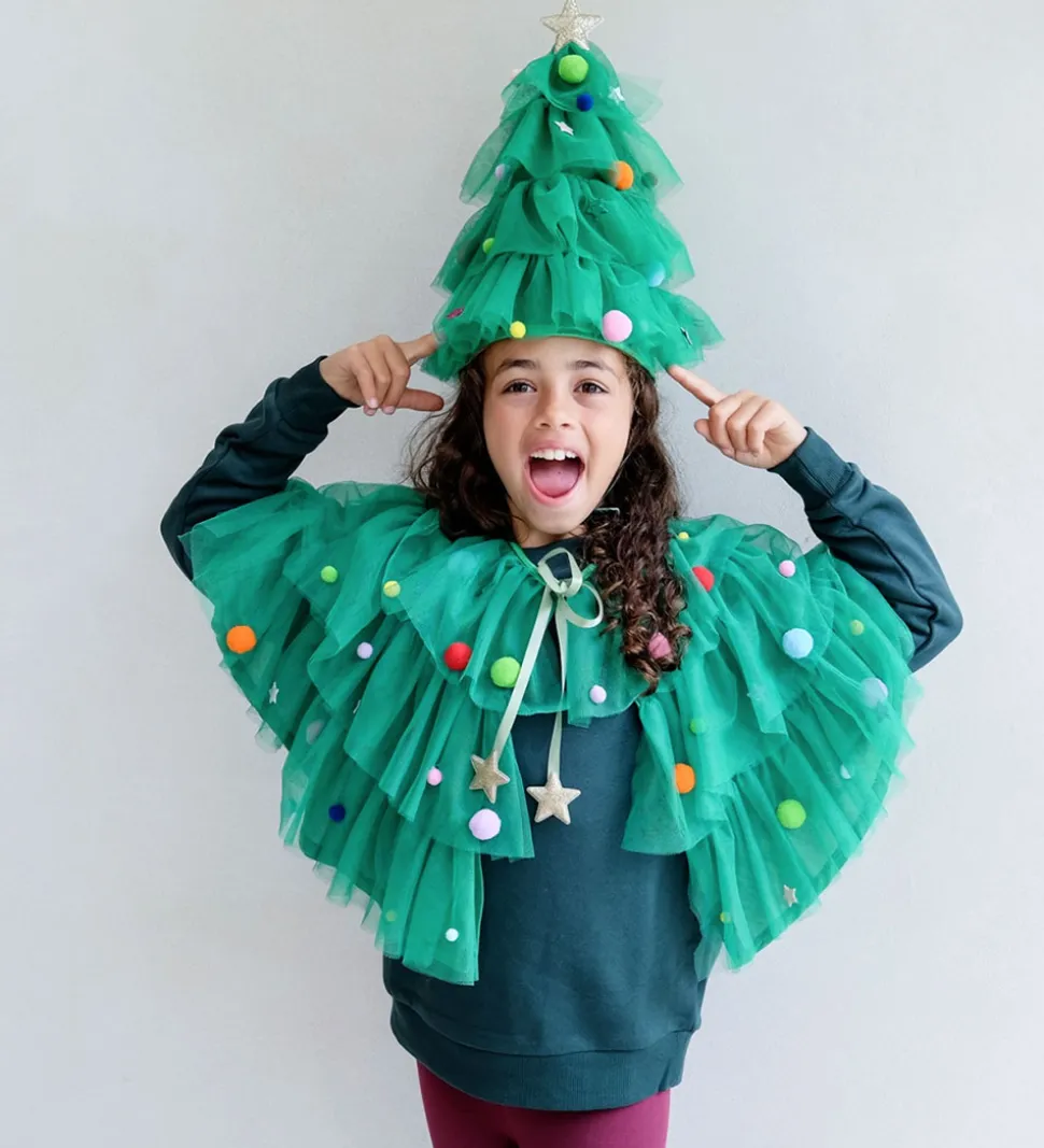 Mimi & Lula Kappe - Grønt Juletræ