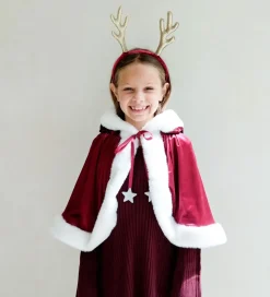 Mimi & Lula Kappe - Mrs Claus - Rød m. Hvid