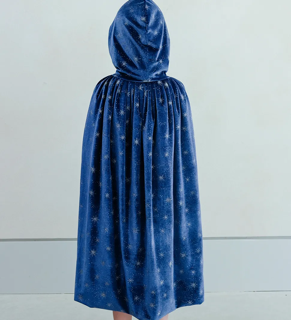 Mimi & Lula Kappe m. Hætte - Blå Isdronning