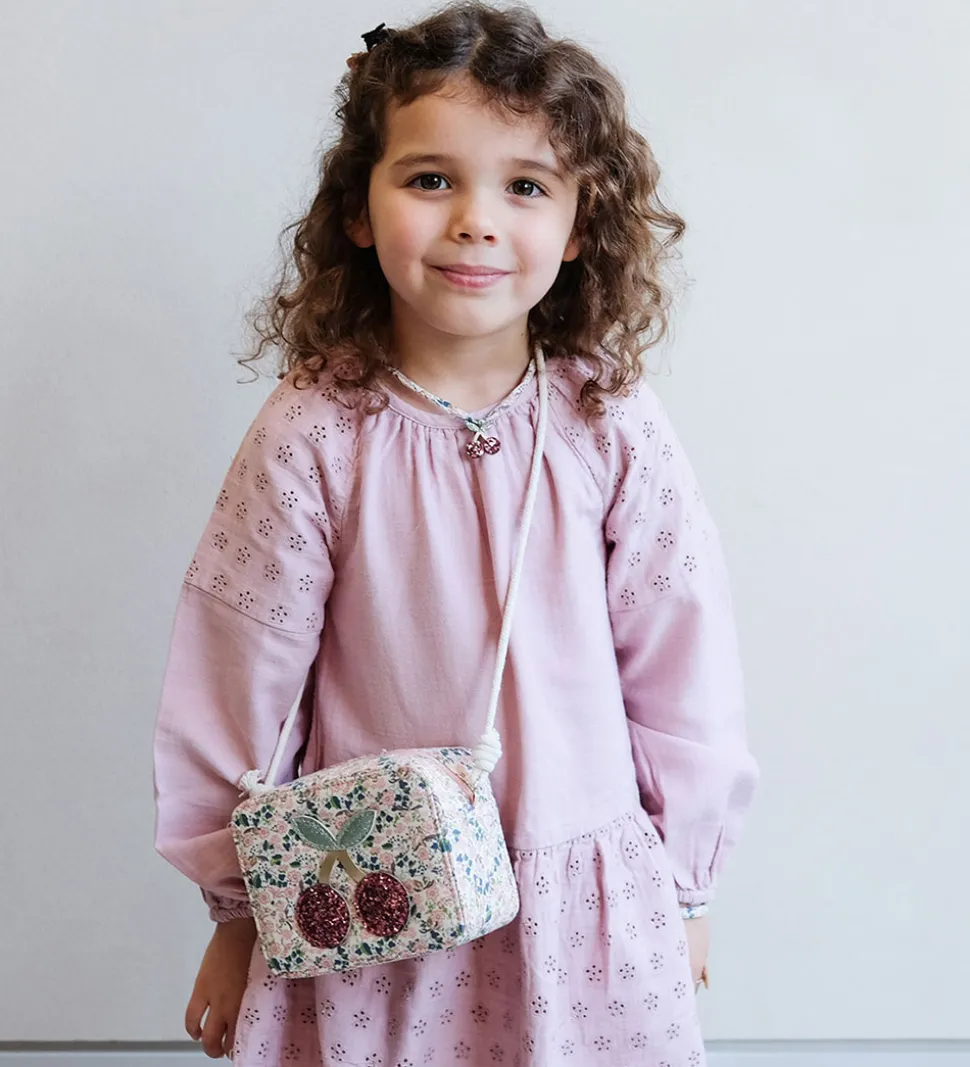 Mimi & Lula Skuldertaske - Floral Cherries Florence