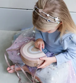 Mimi & Lula Skuldertaske - Pink Rainbow Enchanted