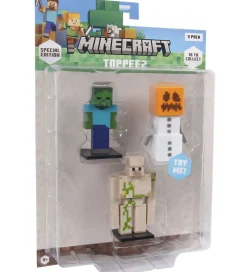 Minecraft Legetøjsfigurer - 3D Special Edition - 3-pak
