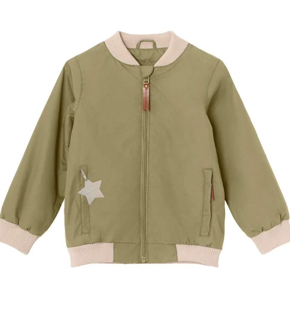 Mini A Ture Sommerjakke - Villum Bomber - Aloe Green