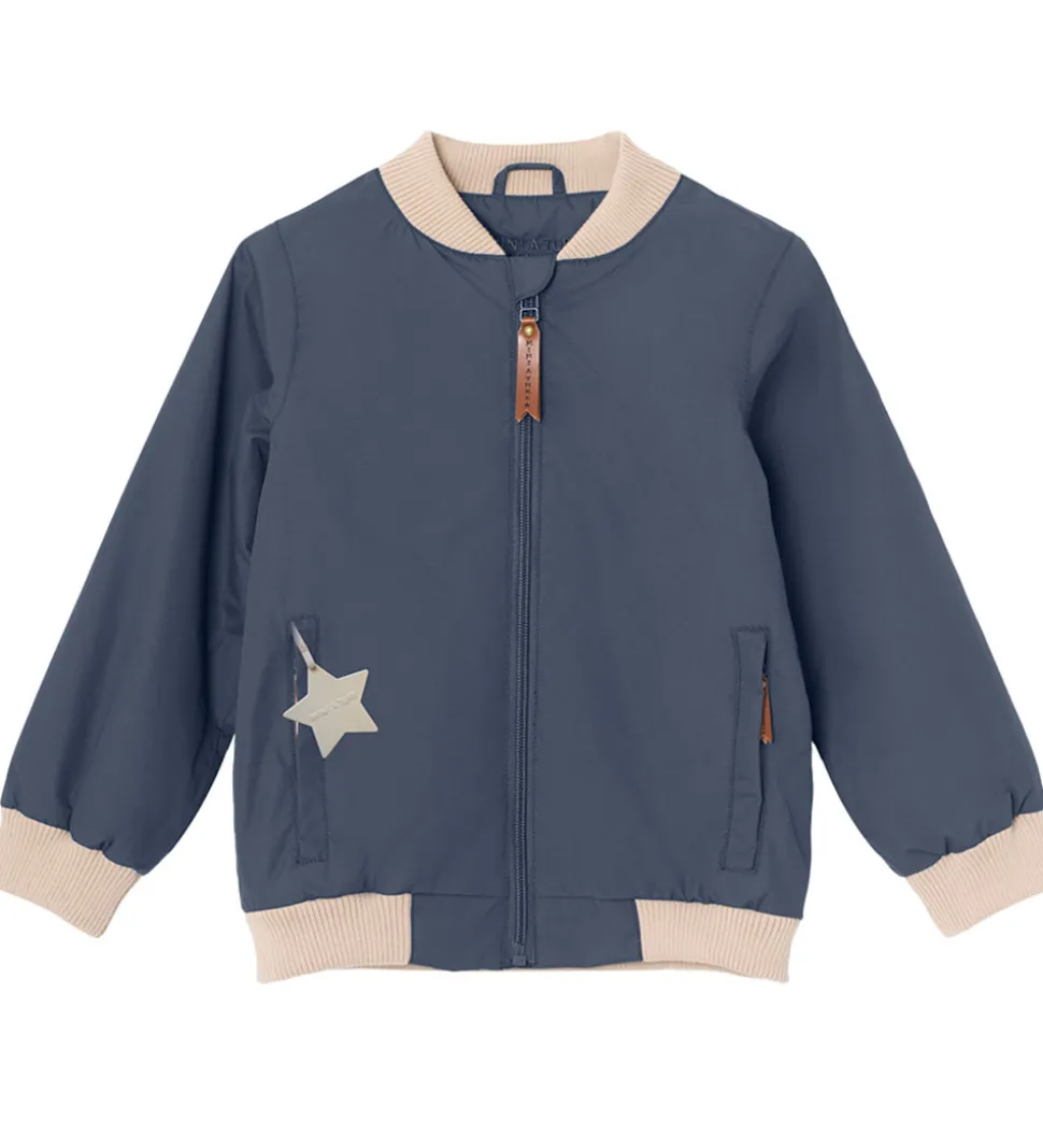 Mini A Ture Sommerjakke - Villum Bomber - Ombre Blue