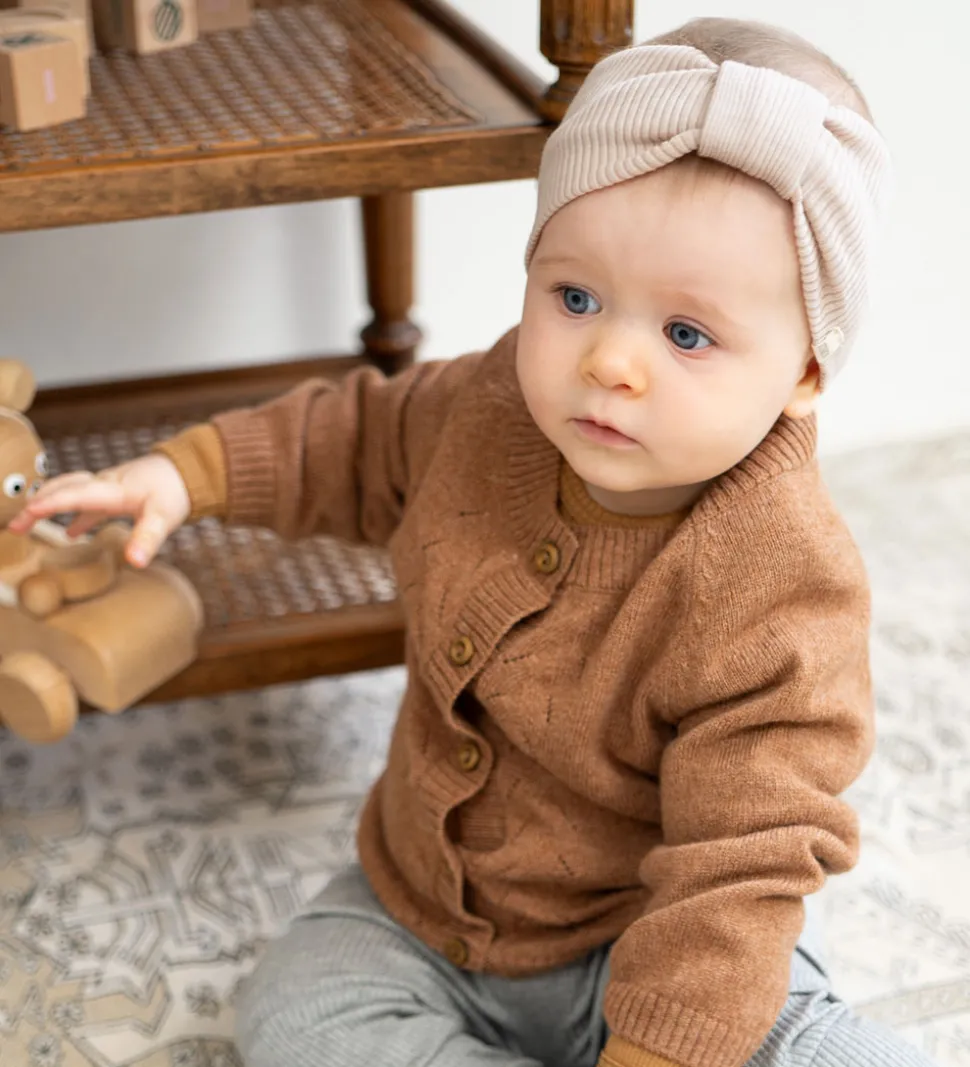 Minimalisma Pandebånd - Alba - Uld - Beige