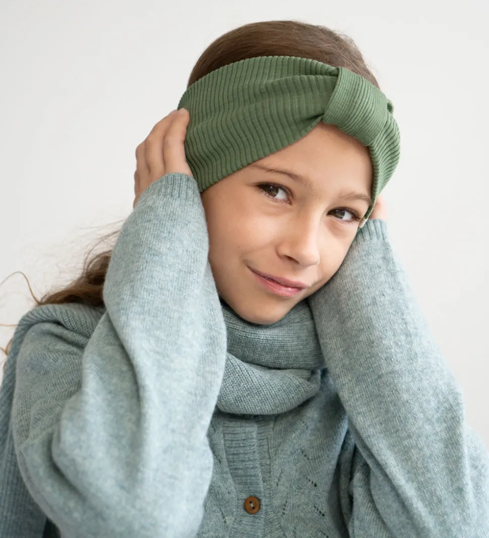 Minimalisma Pandebånd - Alba - Uld - Greenery