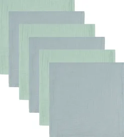 Mininor Stofbleer - 70x70 cm - 6-pak - Grey Seal/Willowgreen