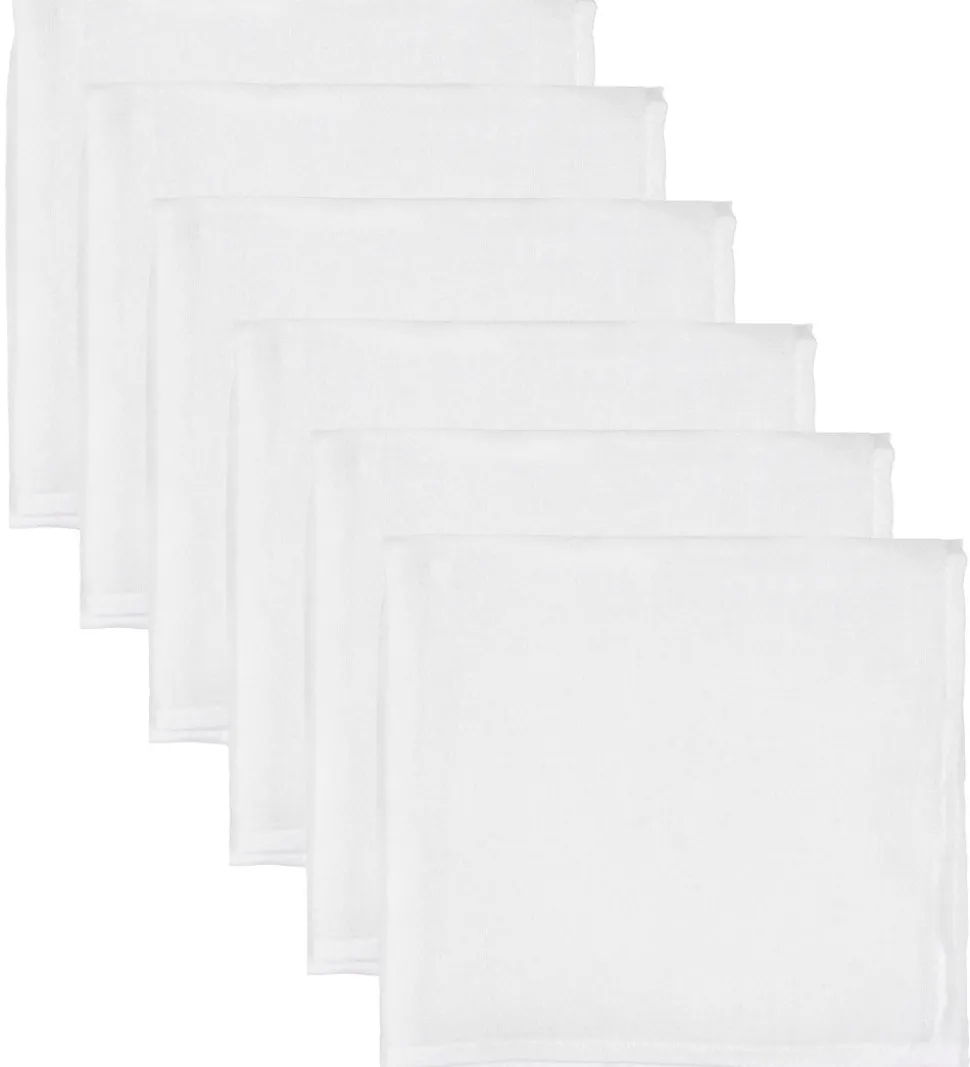 Mininor Stoflbleer - 70x70 cm - 8-pak - Hvid