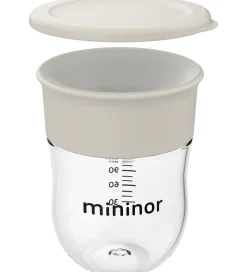 Mininor Træningskop m. Låg - Training - 220 ml - Skyet Morgen