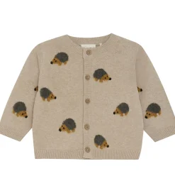 Minymo Cardigan Knit - Beige Melange