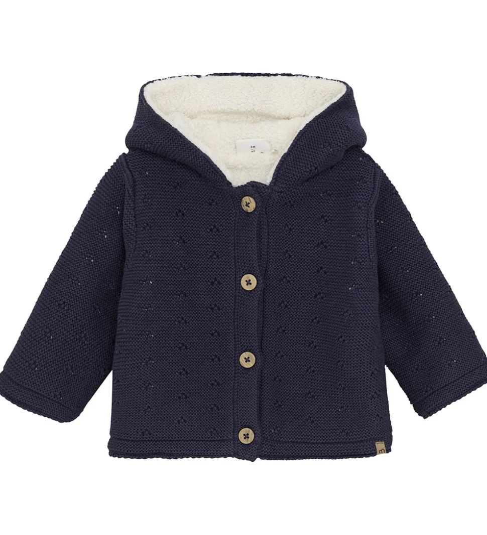 Minymo Cardigan m. Teddy - Parisian Night