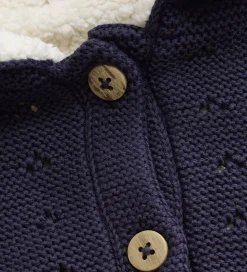 Minymo Cardigan m. Teddy - Parisian Night