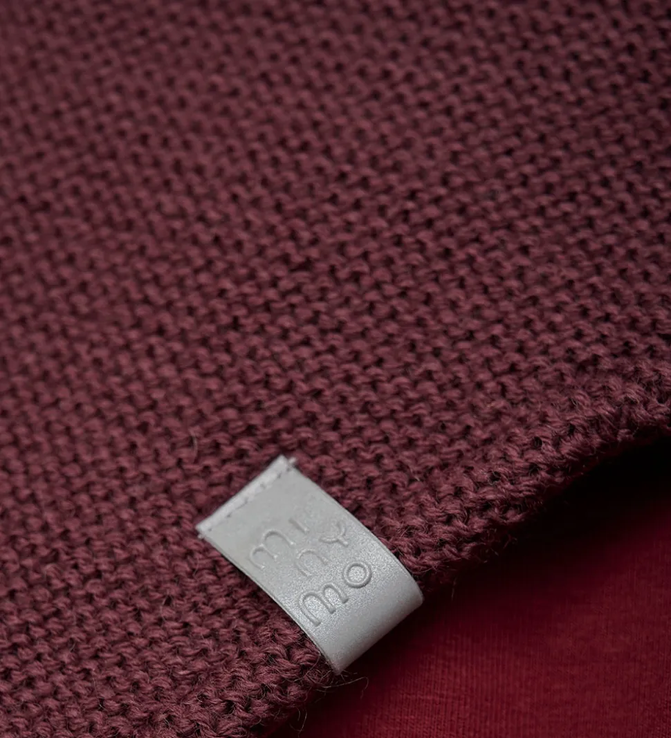 Minymo Elefanthue - 2-lag - Uld/Polyakryl - Catawba Grape