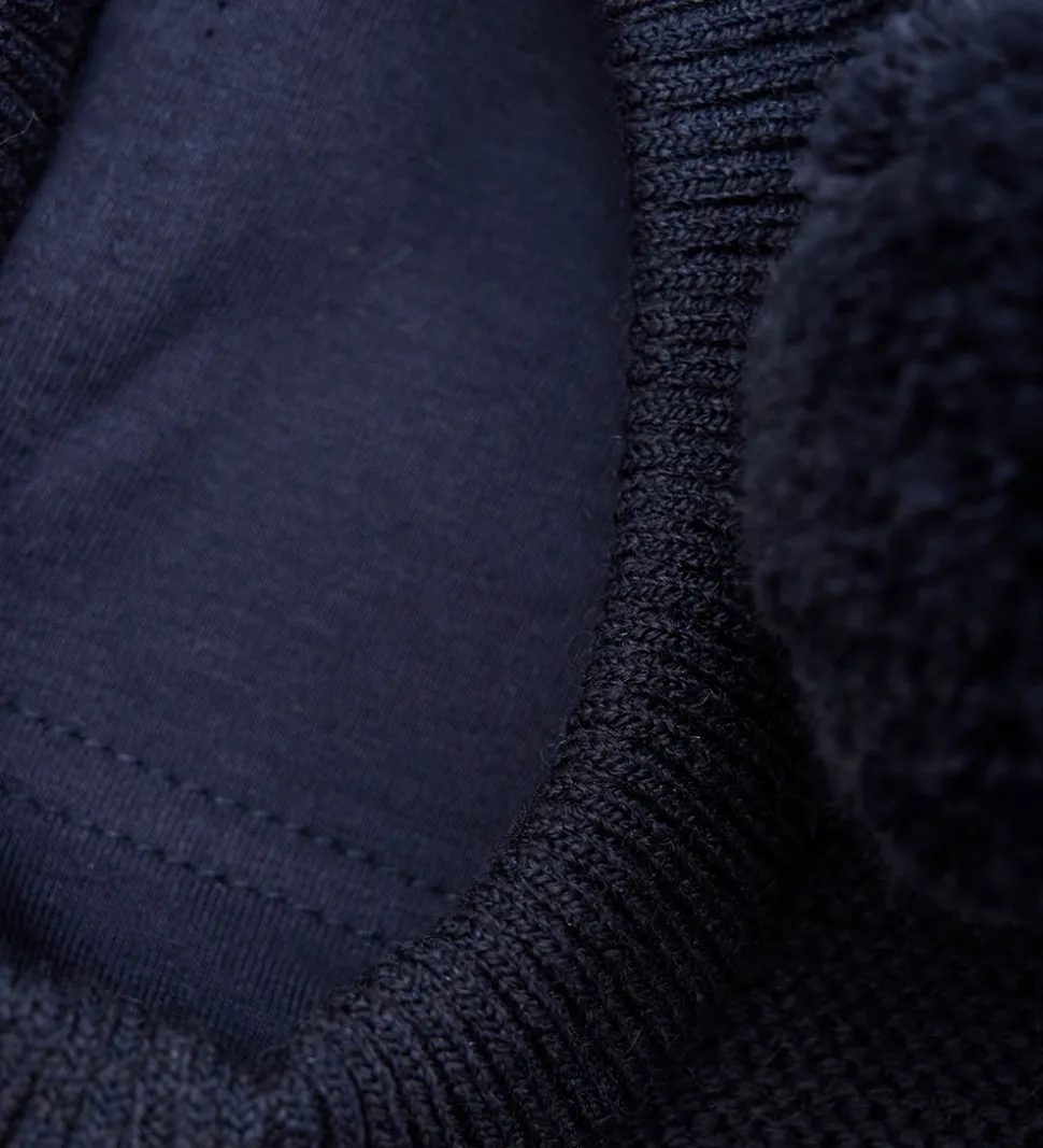 Minymo Elefanthue - 2-lags - Uld/Polyakryl - Parisian Night