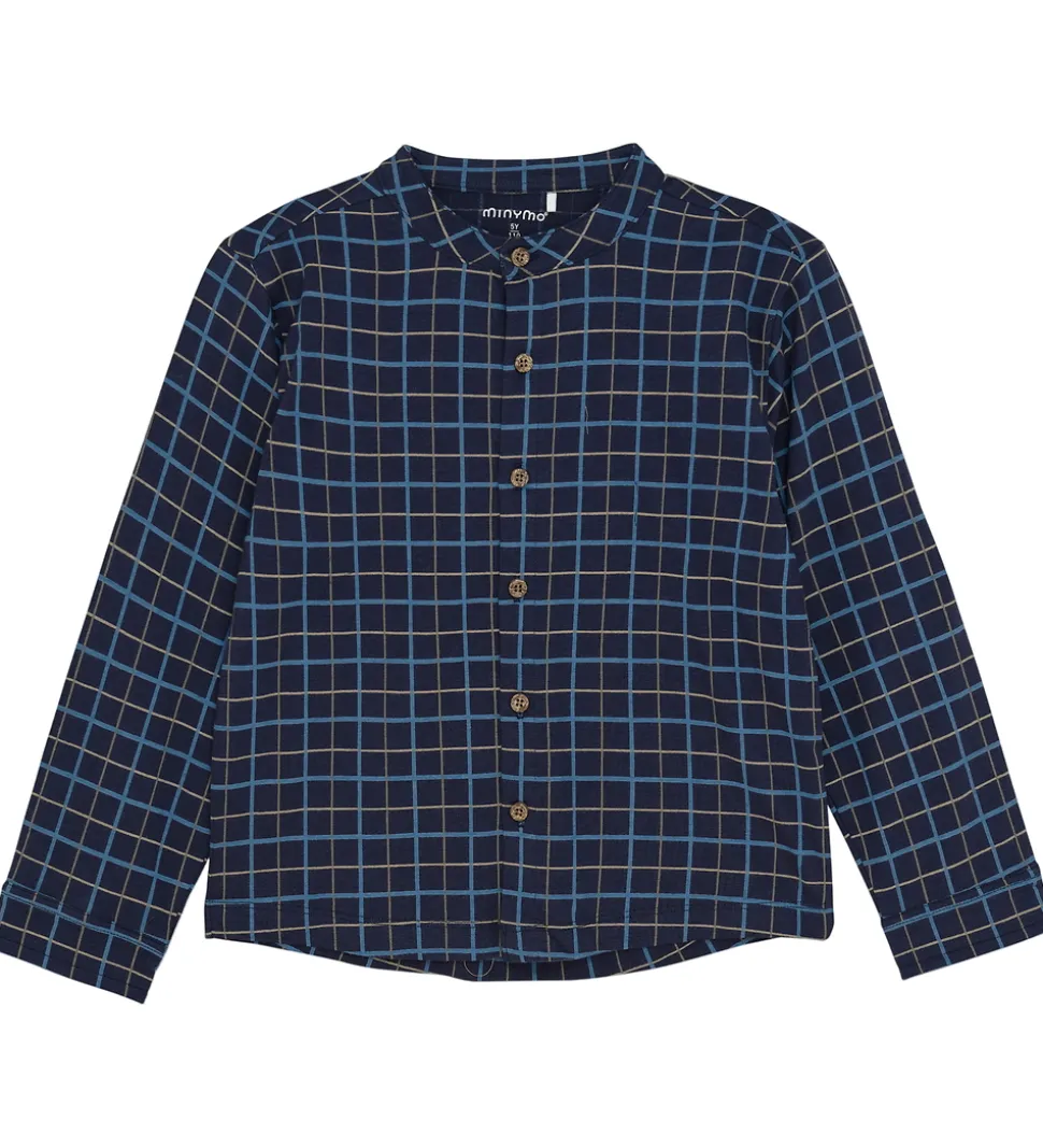 Minymo Natskjorte - AOP - Parisian Night