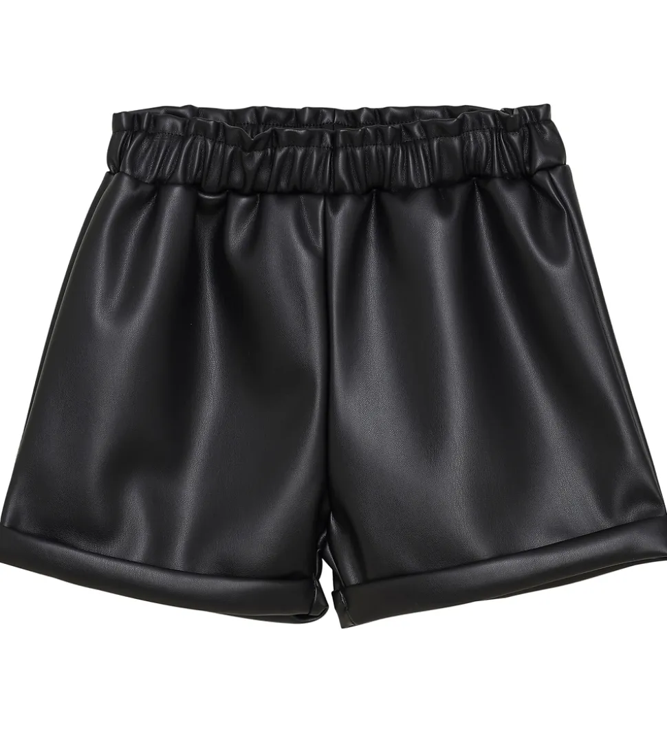 Minymo Shorts - Imiteret skind - Tap Shoe
