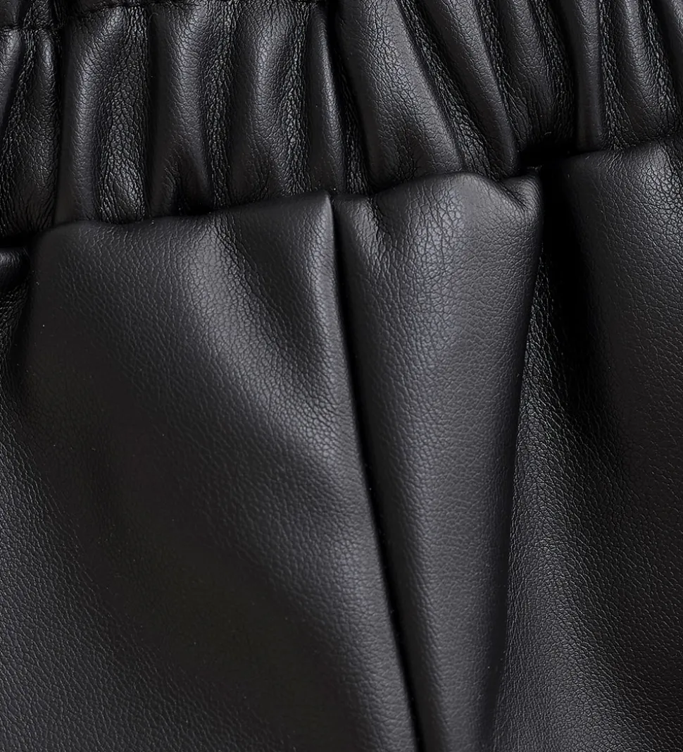 Minymo Shorts - Imiteret skind - Tap Shoe