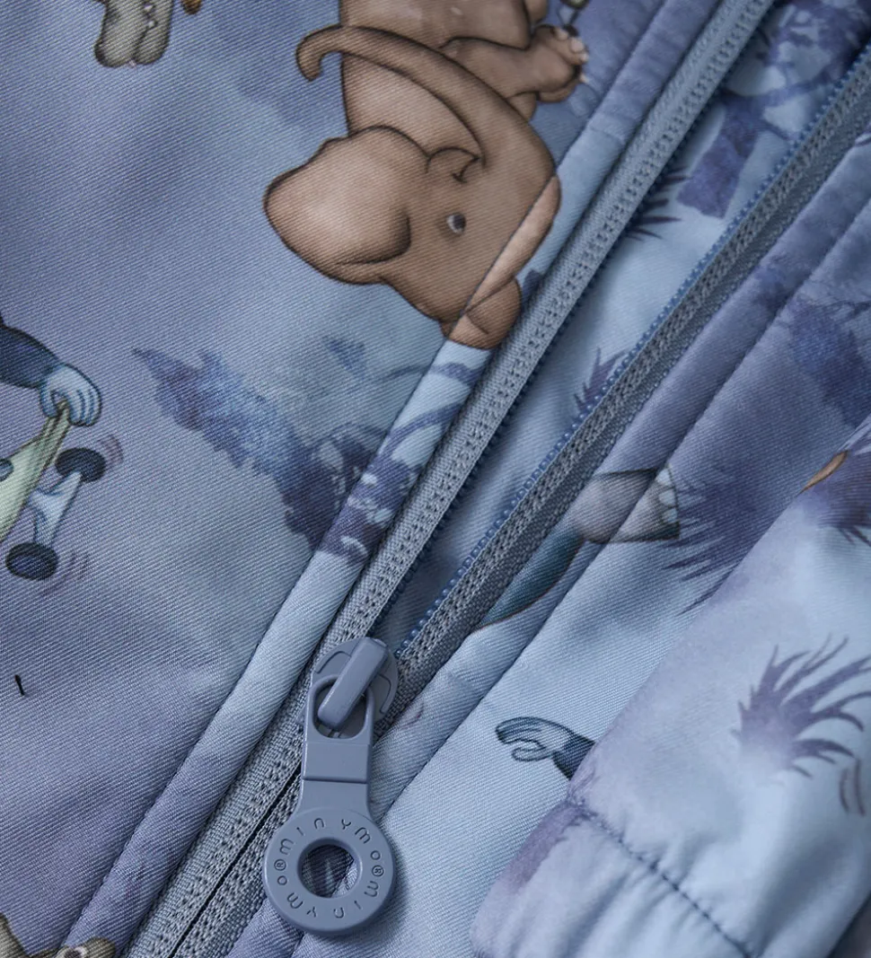 Minymo Softshelljakke - Flint Stone m. Print