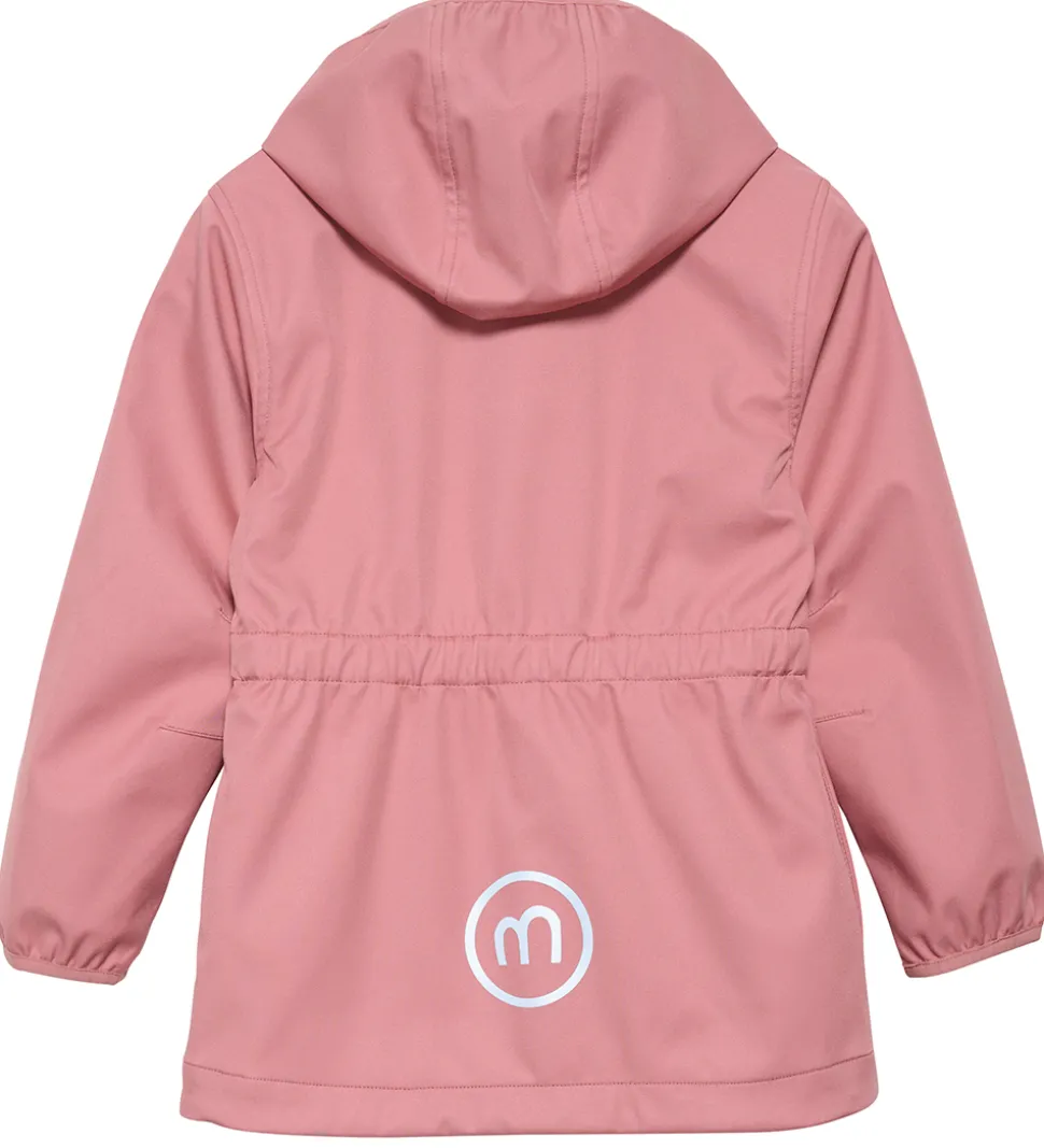 Minymo Softshelljakke - Old Rose