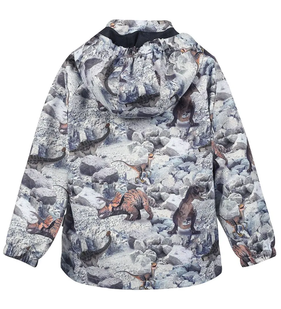 Minymo Sommerjakke - Blue Nights m. Dinosaurer