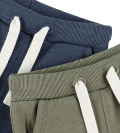 Minymo Sweatpants - 2-pak - Vetiver