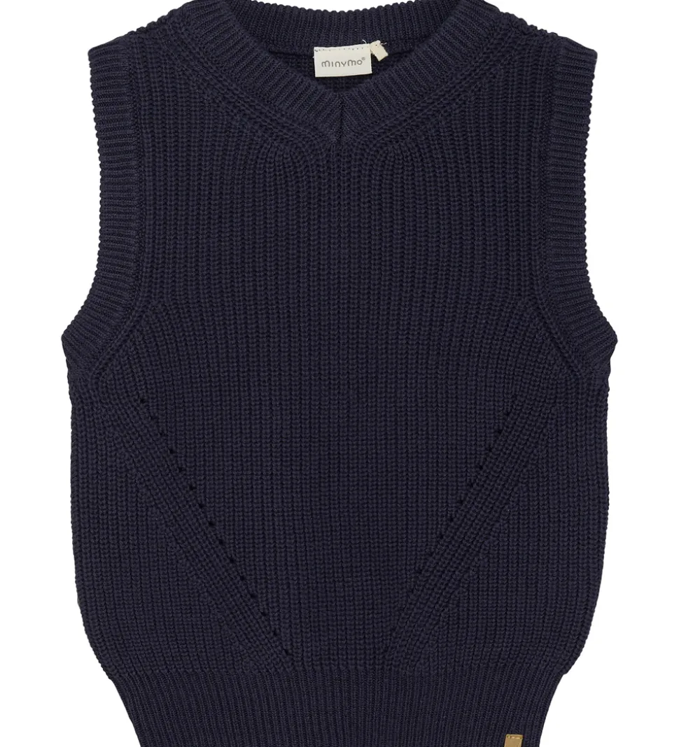 Minymo Vest - Strik - Parisian Night
