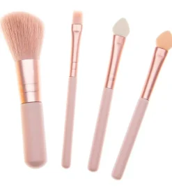 Miss Nella Børstesæt - 4 stk - Rosa