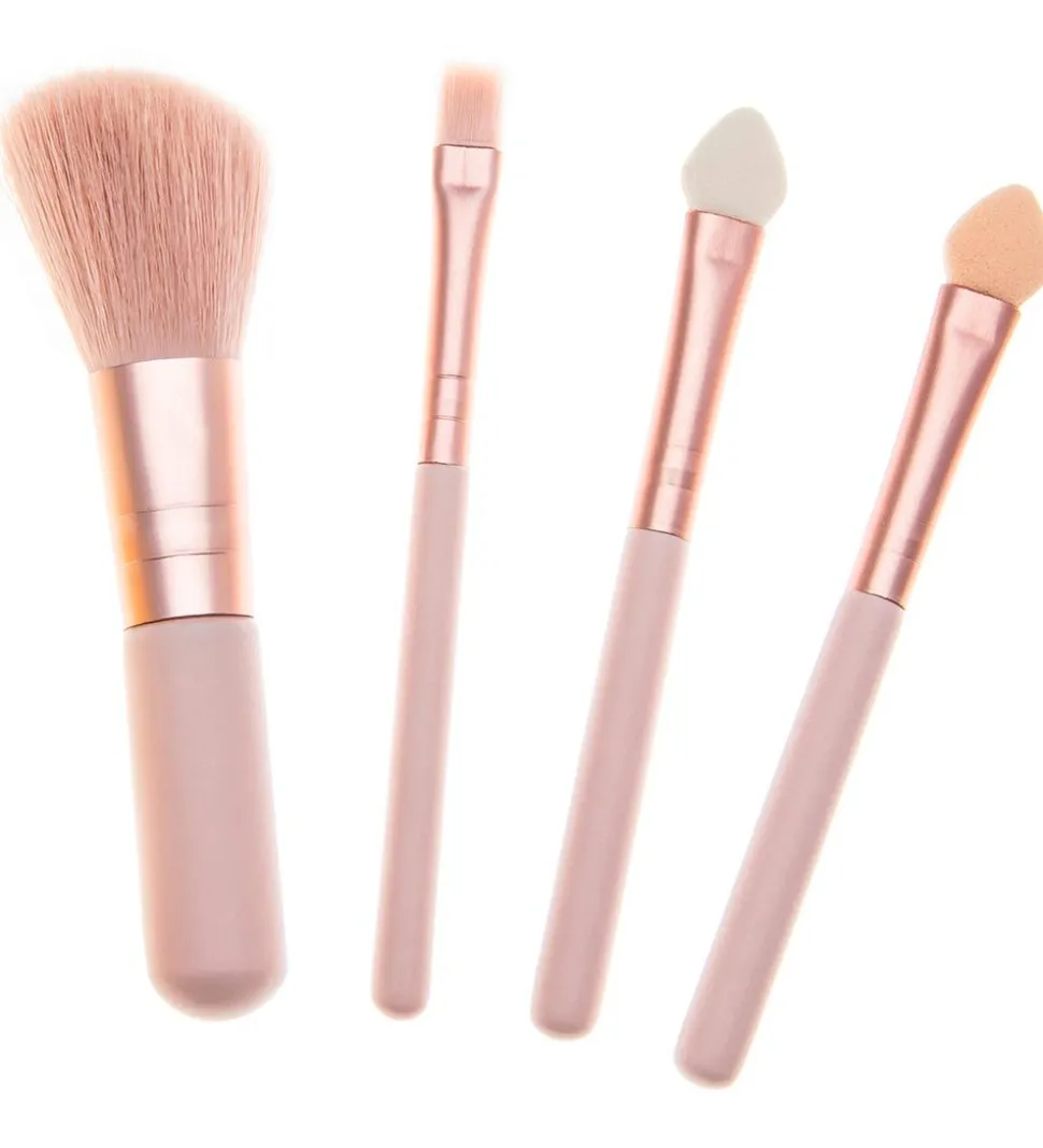 Miss Nella Børstesæt - 4 stk - Rosa