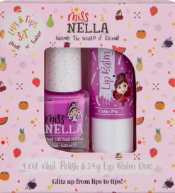 Miss Nella Læbepomade og Neglelak - Duo nr. 3