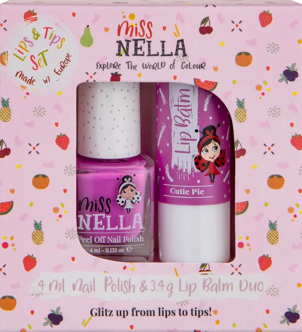 Miss Nella Læbepomade og Neglelak - Duo nr. 3
