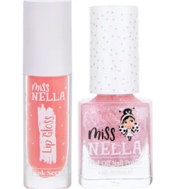 Miss Nella Lip Gloss & Neglelak - Pink Secret