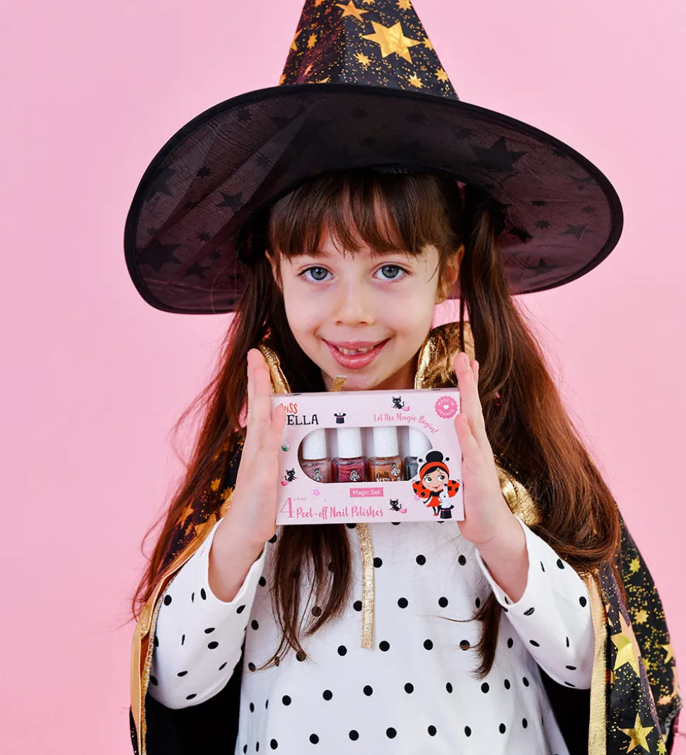 Miss Nella Neglelak - 4-pak - Pink & Green