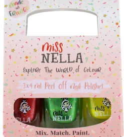 Miss Nella Neglelak - 3-pak - Friske Farver